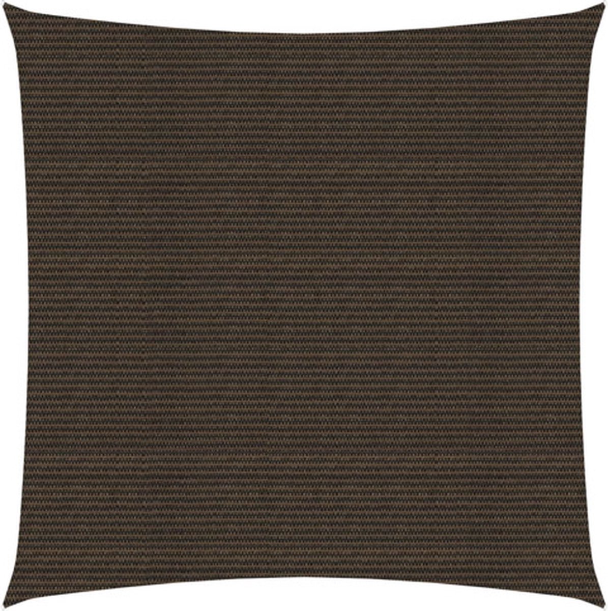 Vidaxl Zonnezeil 160 G/m² 4x4 M Hdpe - Bruin