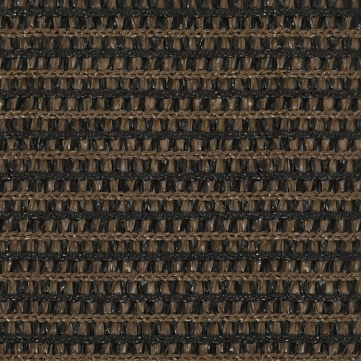 Vidaxl Zonnezeil 160 G/m² 4x4 M Hdpe - Bruin