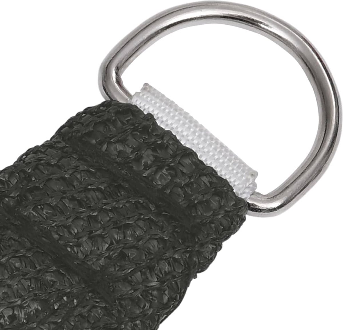 Vidaxl Zonnezeil 160 G/m² 3x3 M Hdpe Antracietkleurig