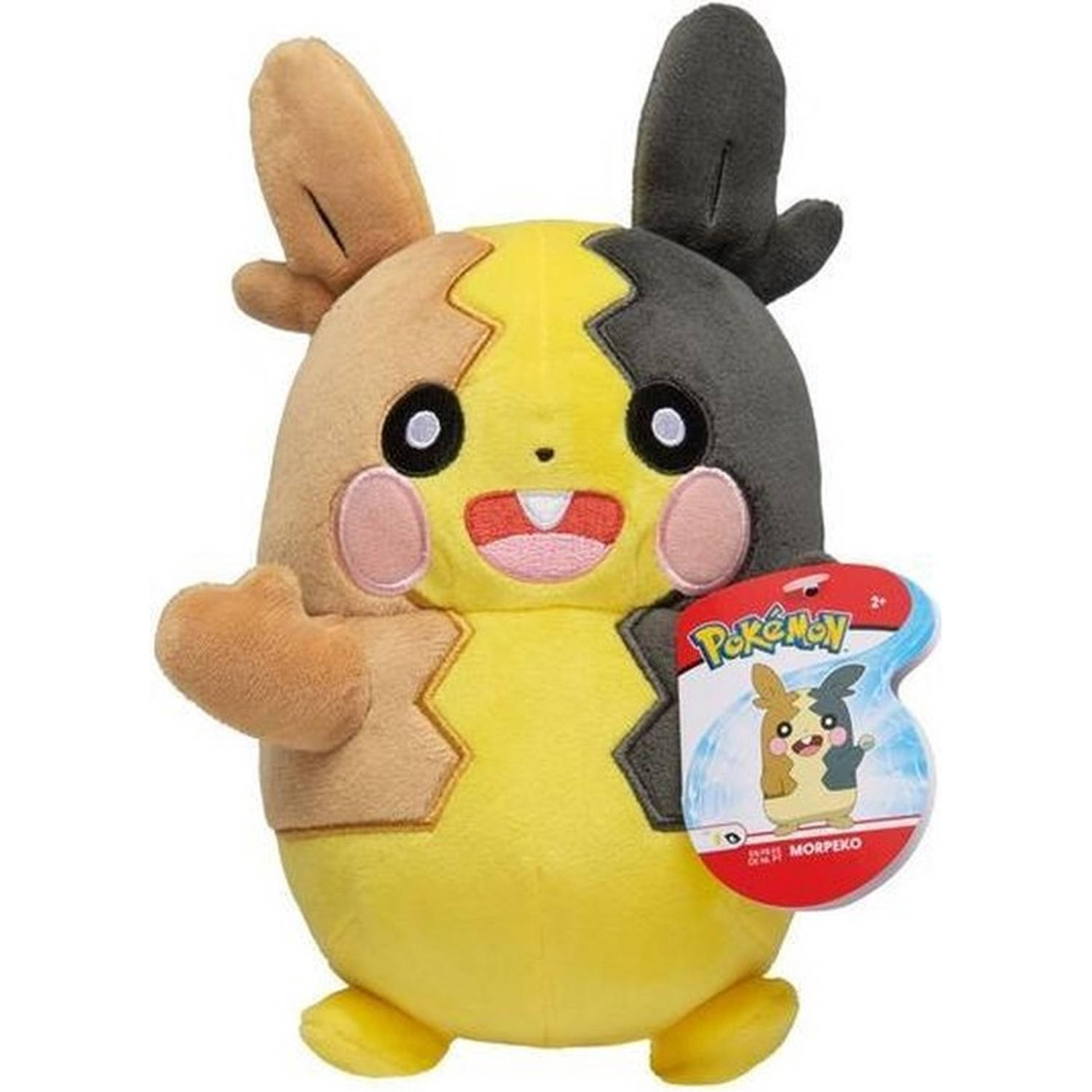 Boti Pokemon - Plush 20 Cm - Full Belly Morpeko (Pkw0057)