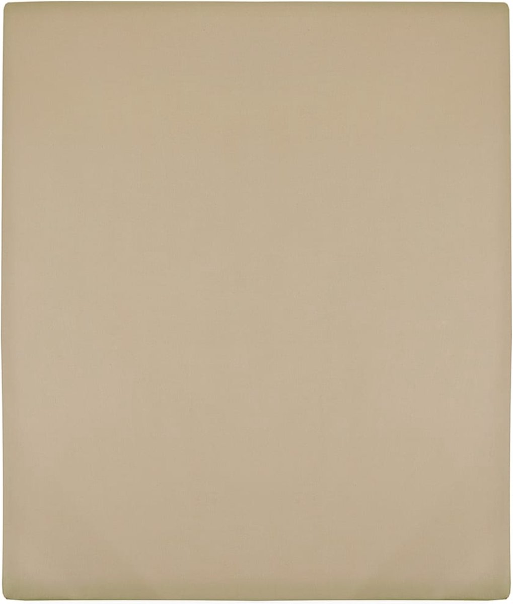 Vidaxl Hoeslakens 2 St Jersey 160x200 Cm Katoen Antracietkleurig - Grijs