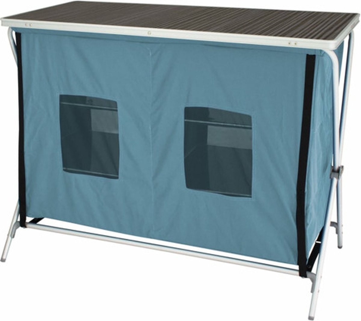 Eurotrail Campingkast Brocas 110x52x90 Cm - Blauw