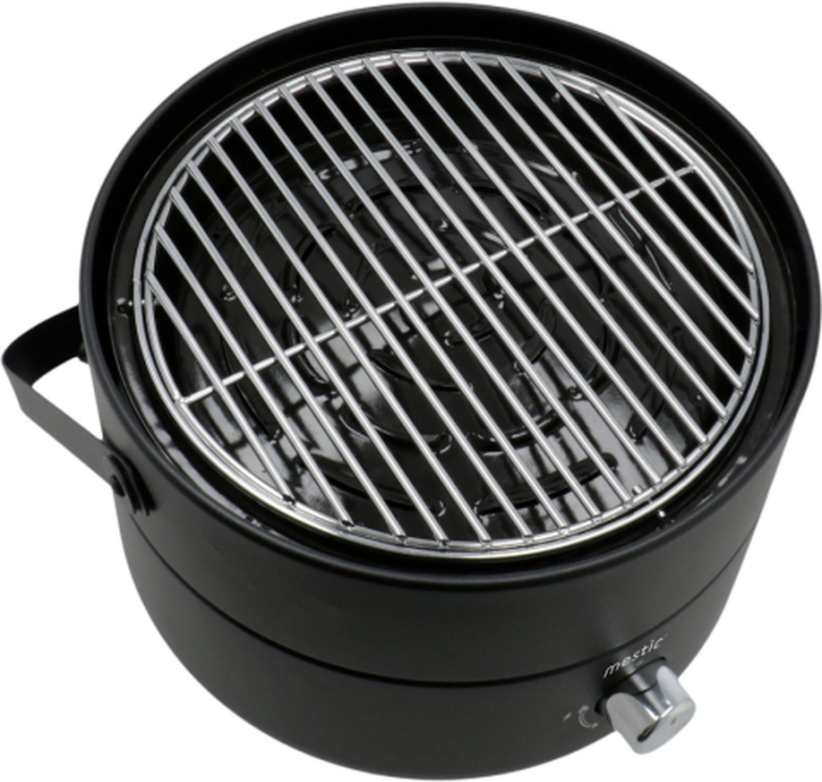 Mestic Gasbarbecue Mb-100 Mini Chef Draagbaar 2500 W - Zwart