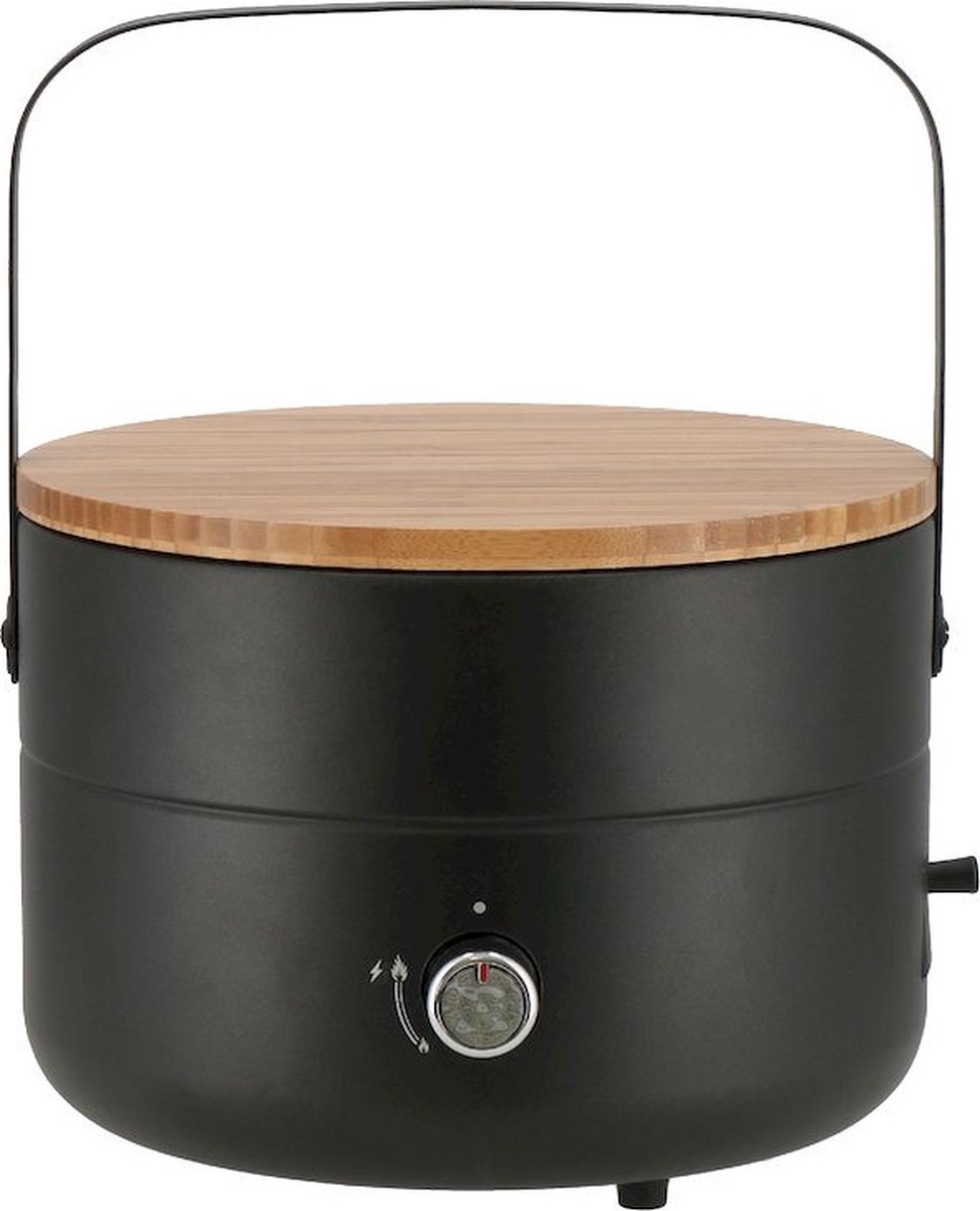Mestic Gasbarbecue Mb-100 Mini Chef Draagbaar 2500 W - Zwart