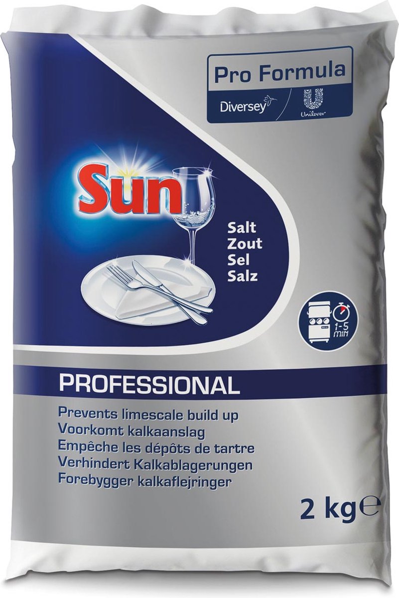 Sun Regenereerzout Voor De Vaatwas, Zak Van 2 Kg 6 Stuks