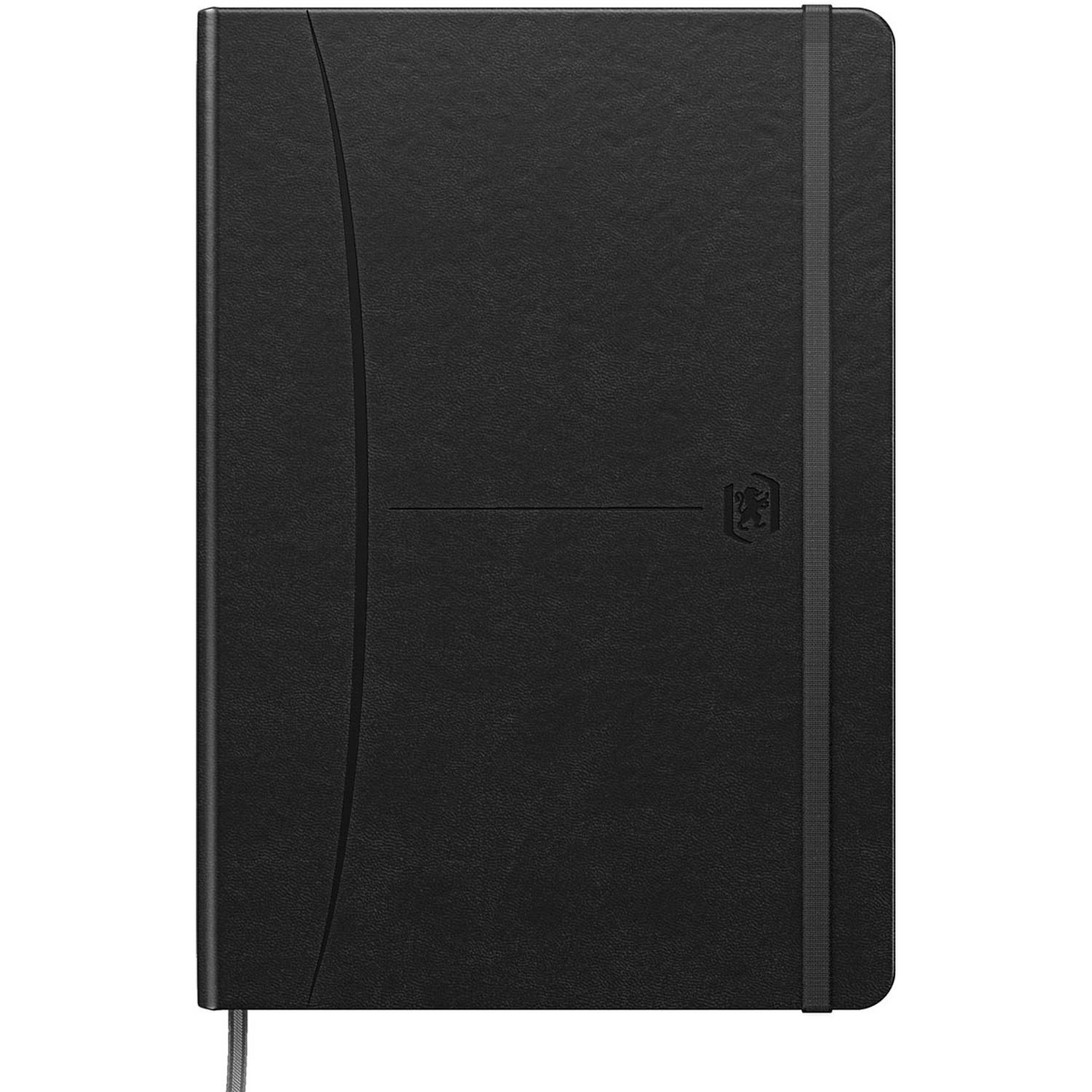 Oxford Signature Smart Journal, Ft A5, Geruit 5 Mm, Zwart 5 Stuks