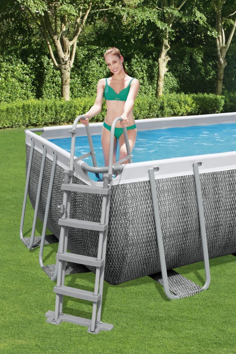 Bestway Flowclear Zwembadtrap - Voor Zwembaden Tot 122cm Hoog - Grijs