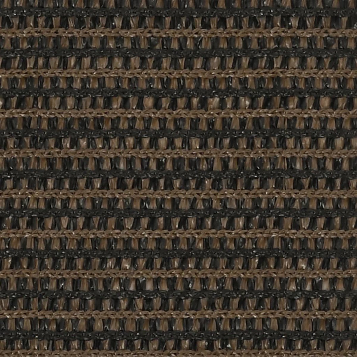 Vidaxl Zonnezeil 160 G/m?? 4,5x4,5x4,5 M Hdpe - Bruin