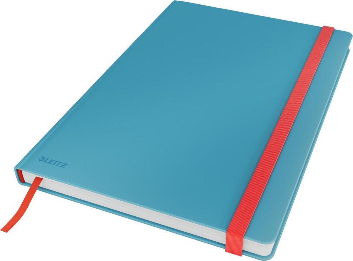 Leitz Cosy Notitieboek Met Harde Kaft, Voor Ft B5, Geruit, Blauw