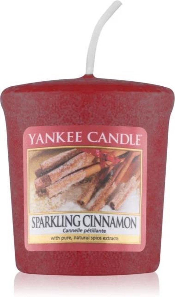 Yankee Candle Sparkling Cinnamon - Rood