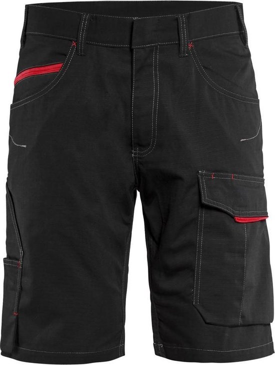 Blaklader Service Short 1499 - zwart/rood