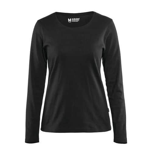 Blaklader T-shirt Dames met lange mouw 3301 - zwart