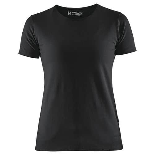 Blaklader T-Shirt Dames 3304 - ronde hals - zwart