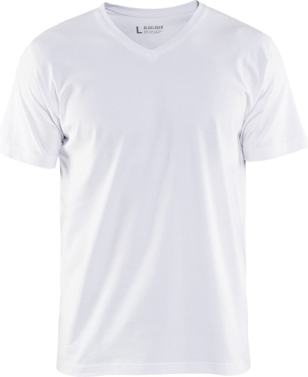 Blaklader T-Shirt V-hals 3360 - wit