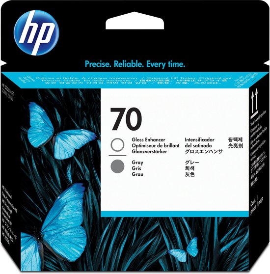 HP 70 - Inktcartridge / / Gloss Enhancer (C9410A) - Grijs