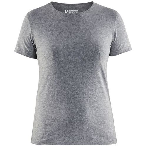 Blaklader T-Shirt Dames 3304 - ronde hals - Mêlee - Grijs