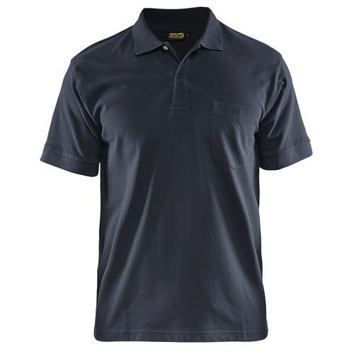 Blaklader Piqué Polo 3305 - ronde hals - donker marineblauw