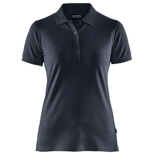 Blaklader Poloshirt Dames Piqué 3307 - knoopsluiting - donker marineblauw