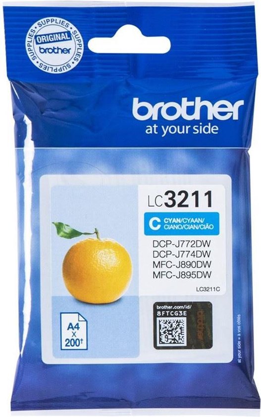 Brother LC-3211 Cartridge Cyaan