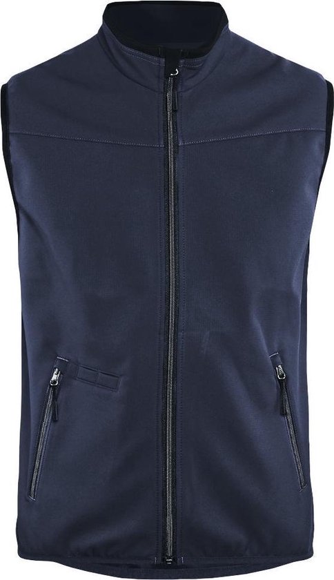 Blaklader Bodywarmer Softshell 3850 - donker marineblauw/zwart