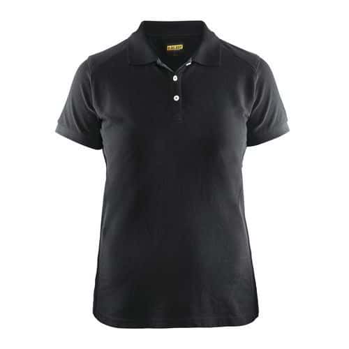 Blaklader Poloshirt Dames korte mouw knoopsluiting 3390 - zwart