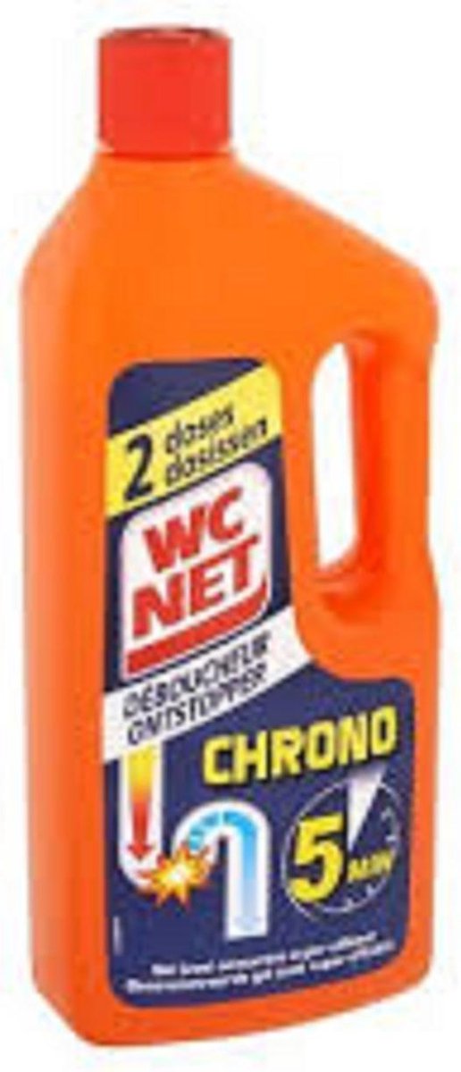 Wc Net Ontstopper Chrono 5 Minuten - 1 Liter