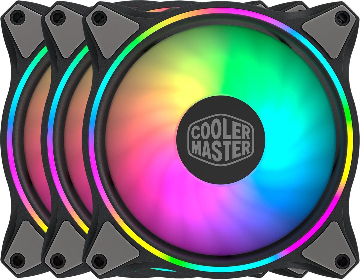 Coolermaster MasterFan MF120 Halo 3in1 Computer behuizing Ventilator