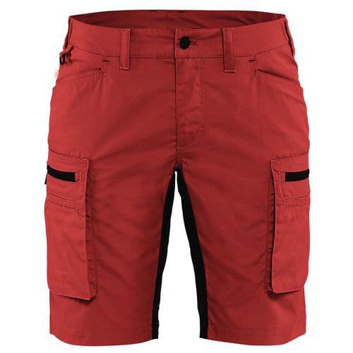 Blaklader Service Short Dames 7149 - rood/zwart