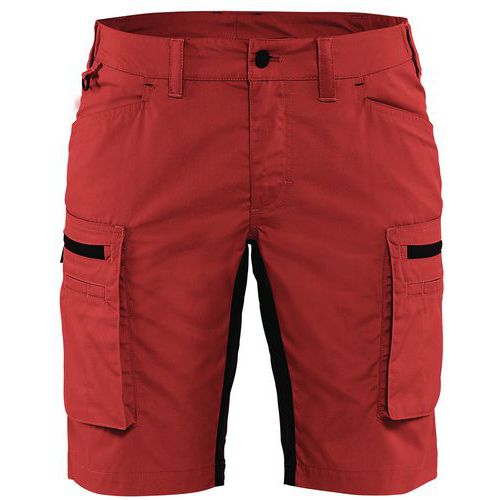 Blaklader Service Short Dames 7149 - rood/zwart