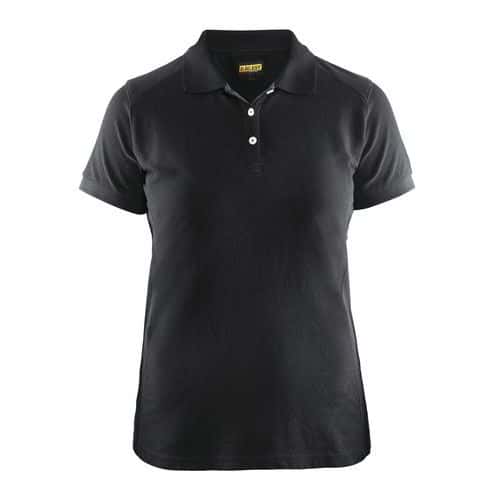 Blaklader Poloshirt Dames korte mouw knoopsluiting 3390 - zwart