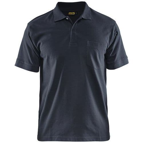 Blaklader Piqué Polo 3305 - ronde hals - donker marineblauw