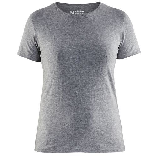 Blaklader T-Shirt Dames 3304 - ronde hals - Mêlee - Grijs