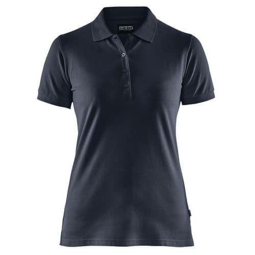 Blaklader Poloshirt Dames Piqué 3307 - knoopsluiting - donker marineblauw