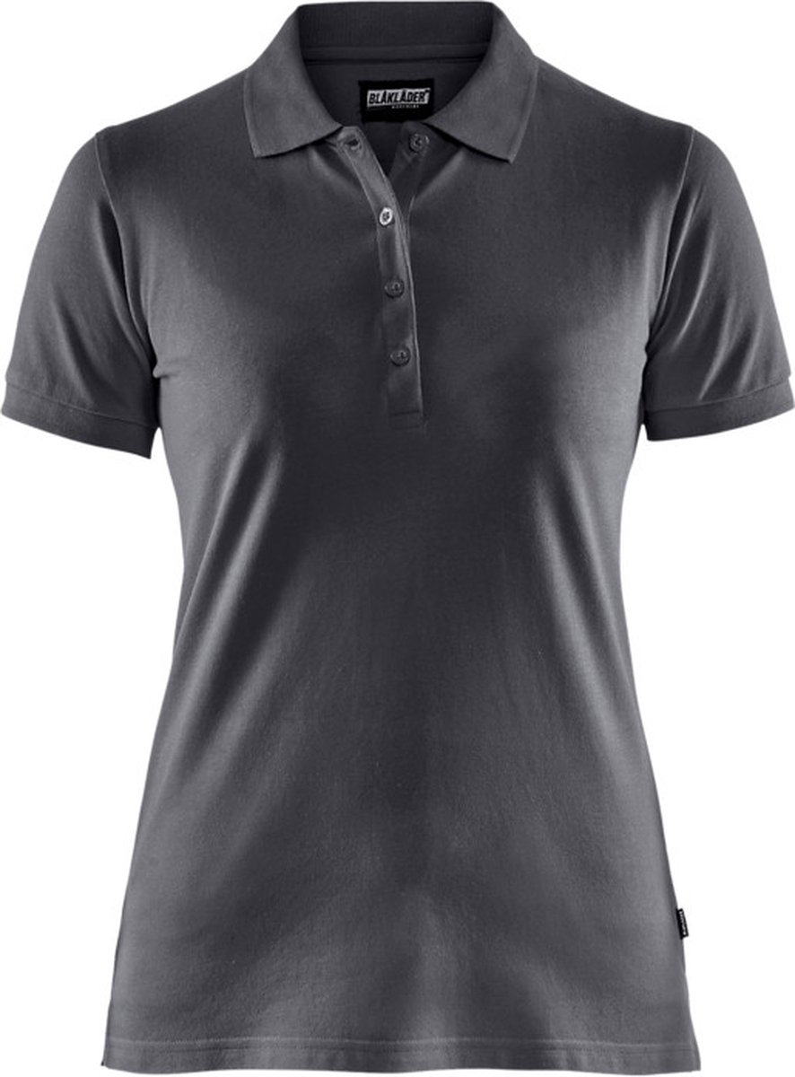 Blaklader Poloshirt Dames Piqué 3307 - donkergrijs