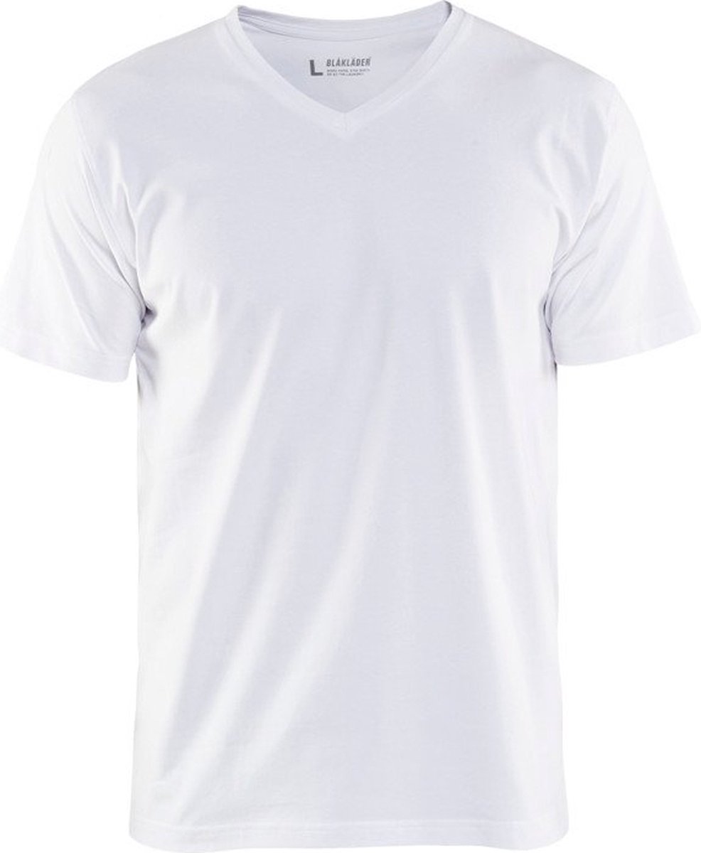 Blaklader T-Shirt V-hals 3360 - wit