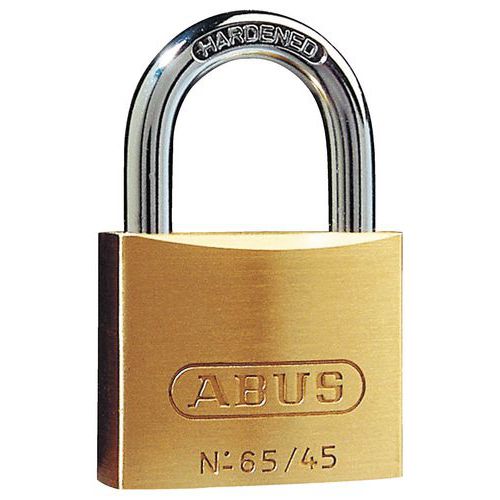 Abus Hangslot serie 65 - Gelijksluitend - 2 sleutels