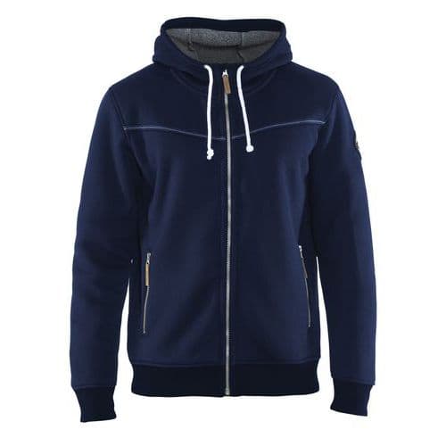 Blaklader Hoodie met warme voering 4933 - marneblauw