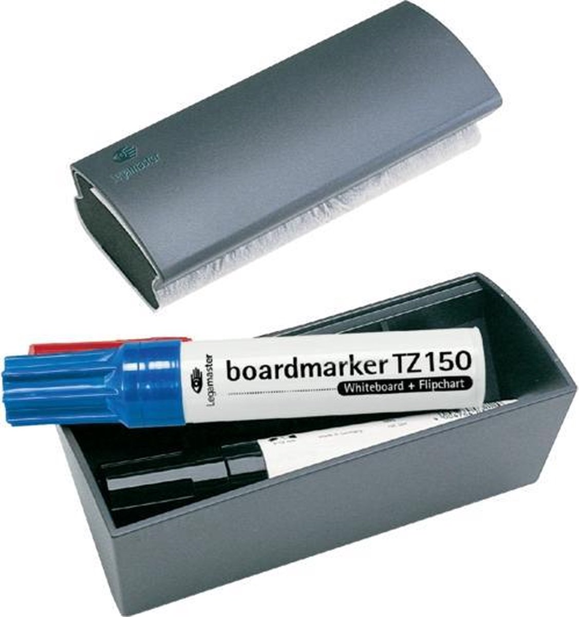 Legamaster Board Assistent 2-in-1: magnetische borstel en opbergbak