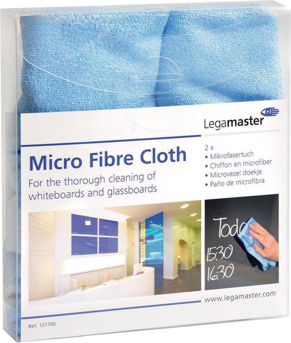 Legamaster Microvezeldoek voor whiteboards 40 x 40