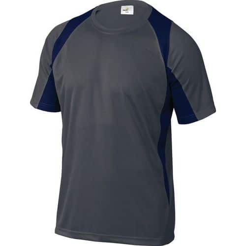 Deltaplus Werkshirt Bali -/marineblauw - Grijs