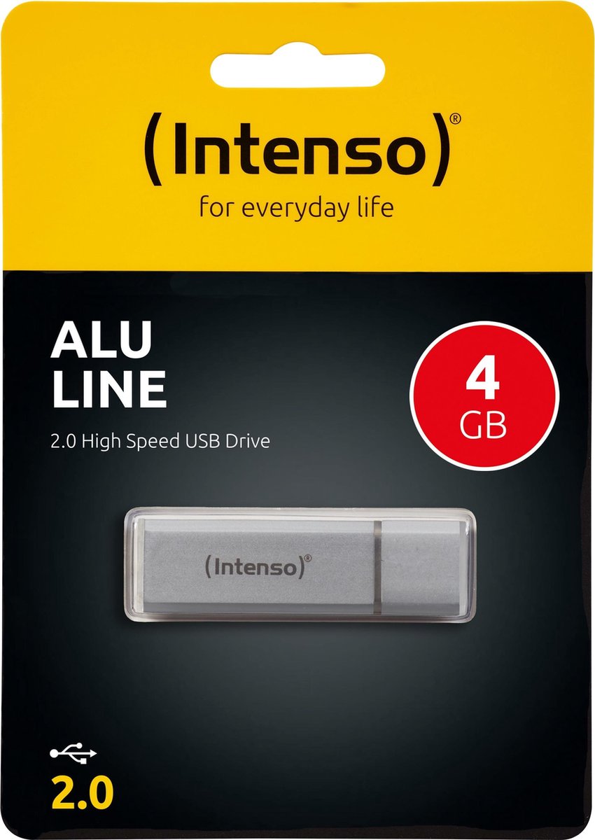 Intenso Alu Line - USB-stick - 4 GB
