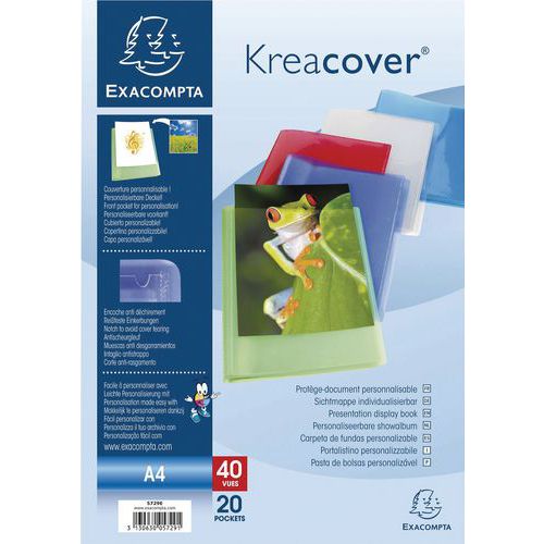 Exacompta Semi-harde showalbum Kreacover A4