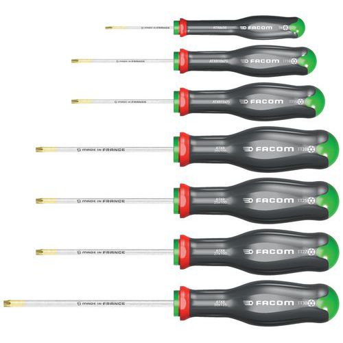 Facom Set van 7 schroevendraaiers prot2 Torx -