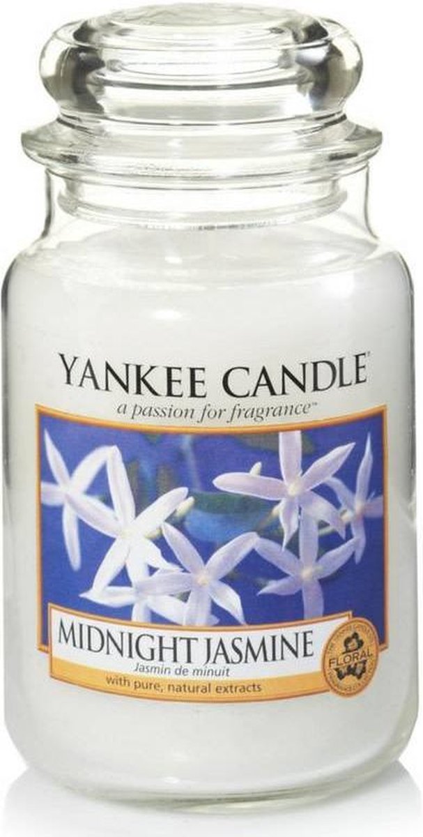 Yankee Candle Large Jar Geurkaars - Midnight Jasmine