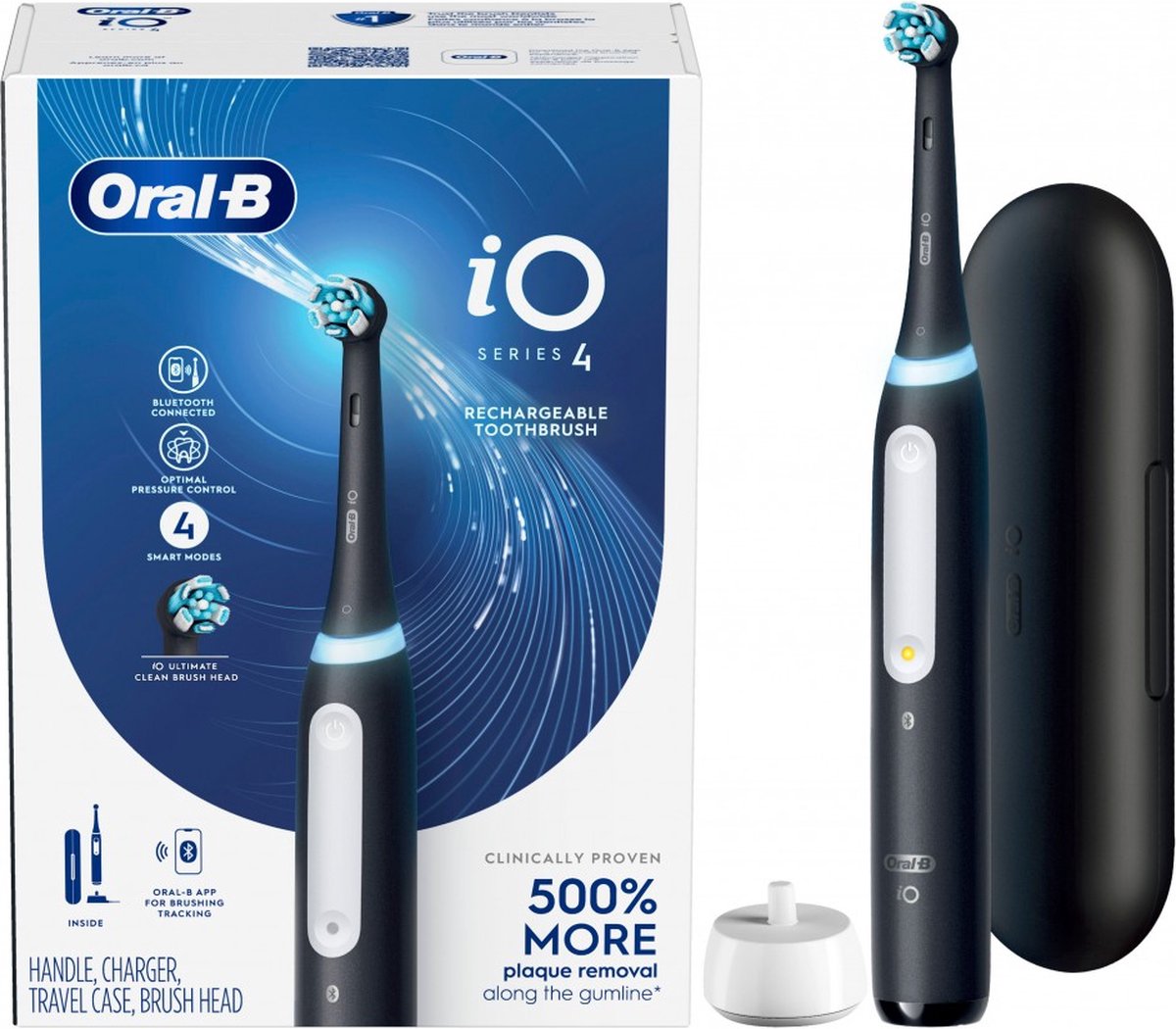 Oral B Braun Oral-b Io 4 Elektrische Tandenborstel - Zwart