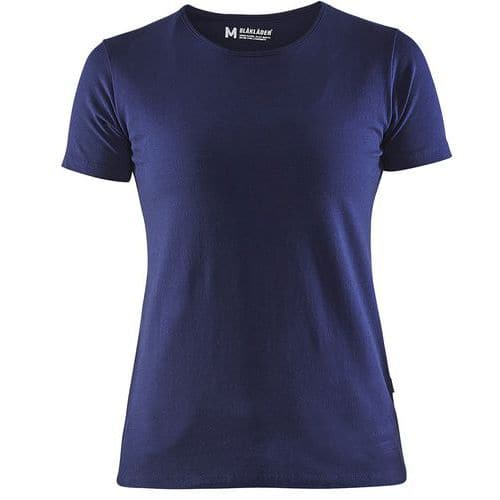 Blaklader T-Shirt Dames 3304 - ronde hals - marineblauw