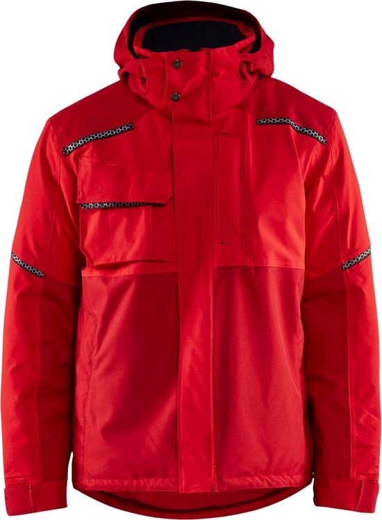 Blaklader Winterjas 4881 - rood/donkerrood