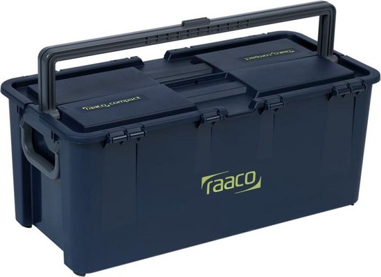 Raaco Compacte gereedschapskist - Met centrale en zijdelingse handgreep