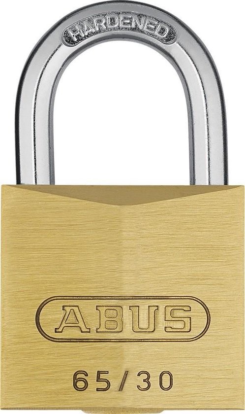 Abus Hangslot serie 65 - Standaard - 2 sleutels - Goud