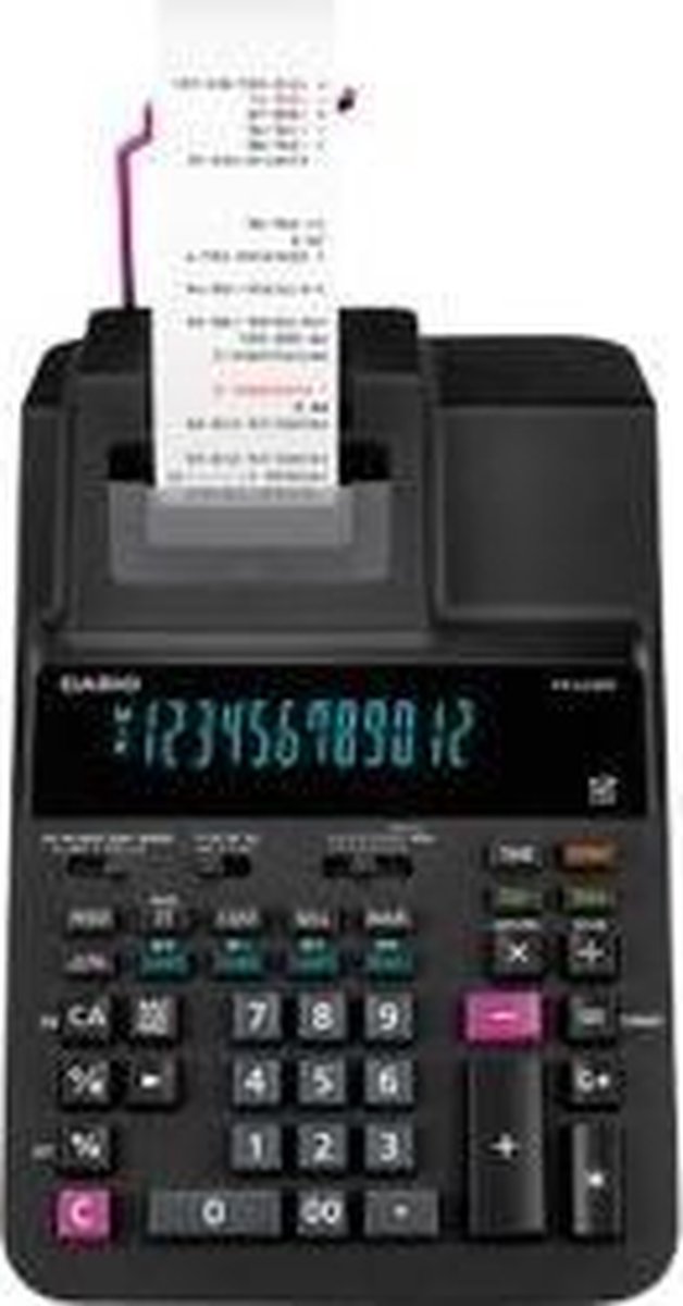 Casio Rekenmachine met printer - FR-2650RC-W-EH -